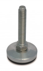Stainless steel feet – heavy load – Stainless steel adjustable feet Ø 30/40, fixed screw with 3° tilt, medium load